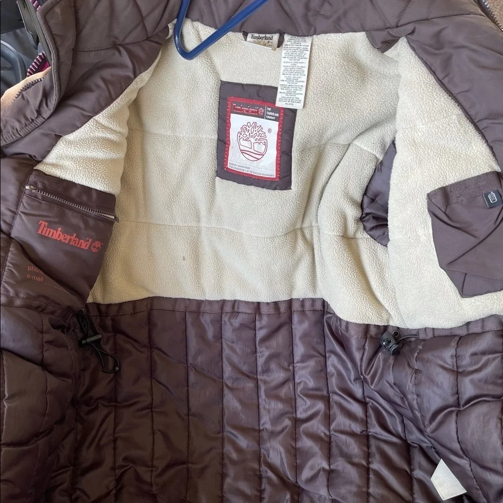 Timberland boys brown coat